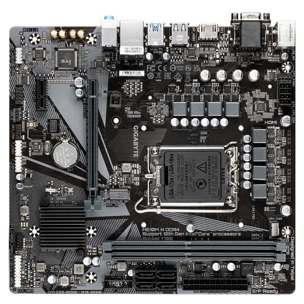 Gigabyte H610M H DDR4 Motherboard