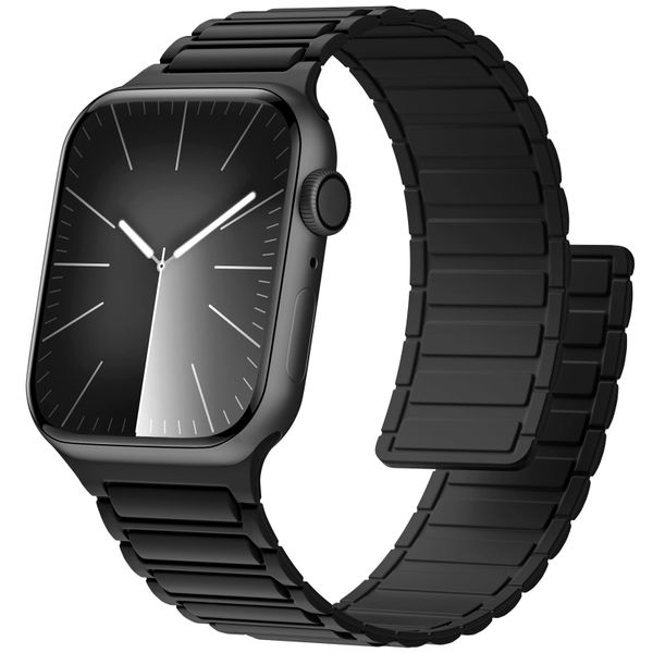Magnetic Watch Band Compatible with Apple Watch 44/46/45/49mm Bands for Men