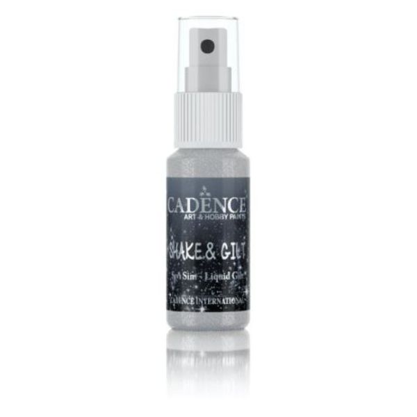 Cadence Shake &amp; Gilt 25ml Silver