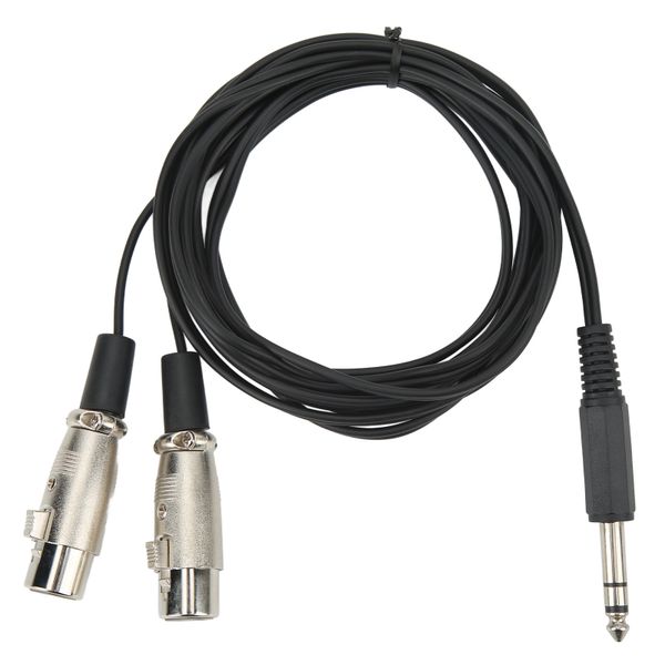 Dual XLR to 6.35mm - 3m instrument