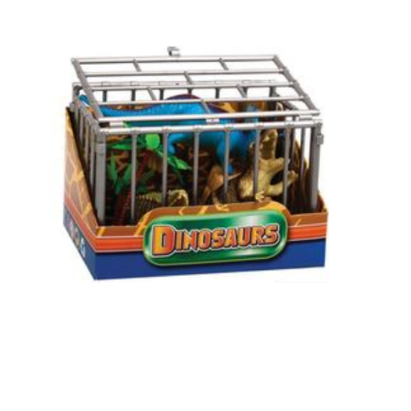 Animal Dinosaurs In Cage