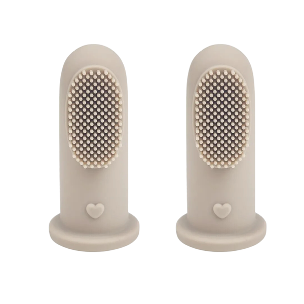 Baby &amp; Toddler Premium Silicone Finger Toothbrush - 2 Pack