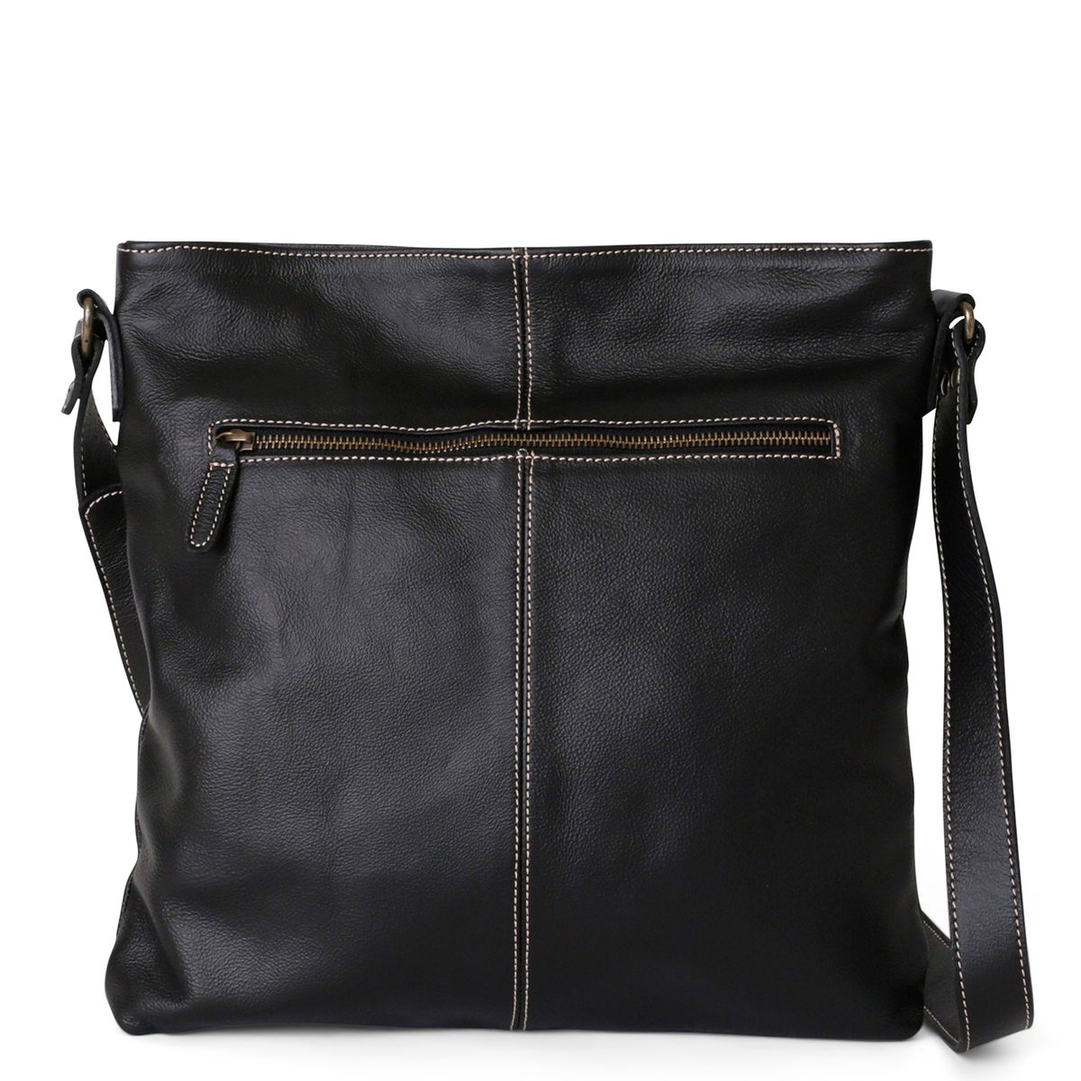 Black Large Leather Sling Bag | Buy Online in South Africa | takealot.com