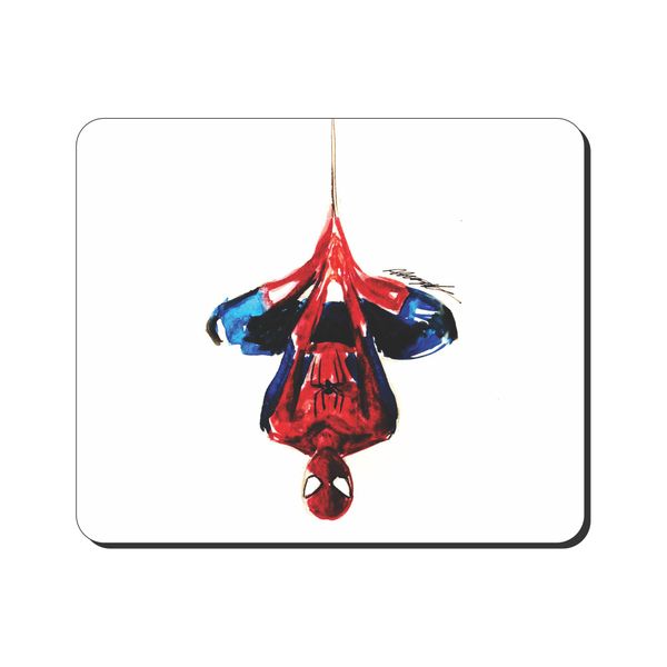 Superhero Mouse Pad - Spiderman Upside Down