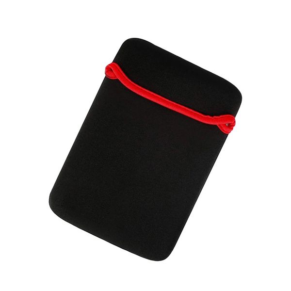 14 Inch Laptop Sleeve Laptop/Tablet/iPad Reversible &amp; Washable Black Red