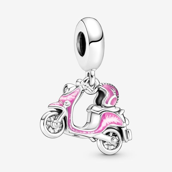 Pink Scooter Dangle Charm image