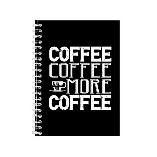 Coffee Notebook Gift Idea Writing Book Notepad Pad 27