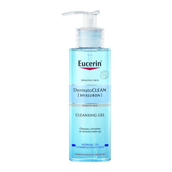 Eucerin DermatoClean Face Cleansing Gel, for Sensitive Skin, 200ml