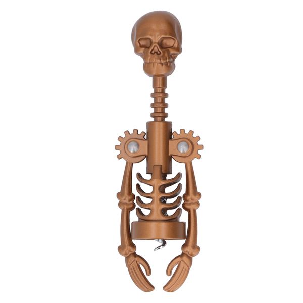 Skull Head Corkscrew Wine Bottle Opener