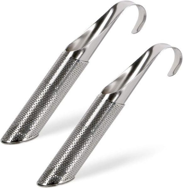 2 Piece Loose Leaf Tea Strainer Reusable Stainless Steel Infuser for Cups Mugs