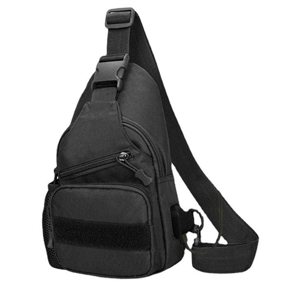 Oxford Cloth Outdoor CampingTactical Bag Backpack Waterproof Easy Charging