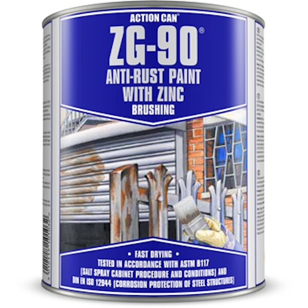 Anti Rust Paint Zg-90 Silver 900Ml
