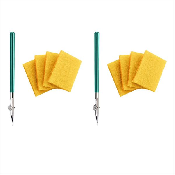 Art Ruling Pen Set With 4 Pcs Residue Eraser For Applying Masking