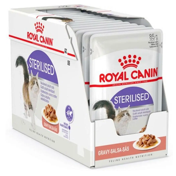 Royal Canin Sterilised Cat Wet Food Pouches - Weight &amp; Urinary Support