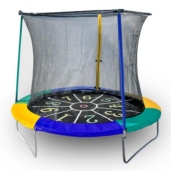 Sportspower 8ft Bounce Pro Trampoline with Enclosure