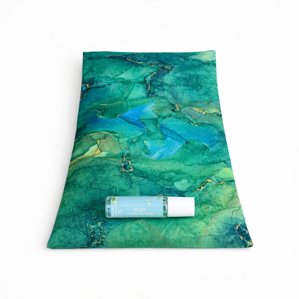 AromaHeat 900g Microwave Therapy Bag &amp; Pain Relief Oil