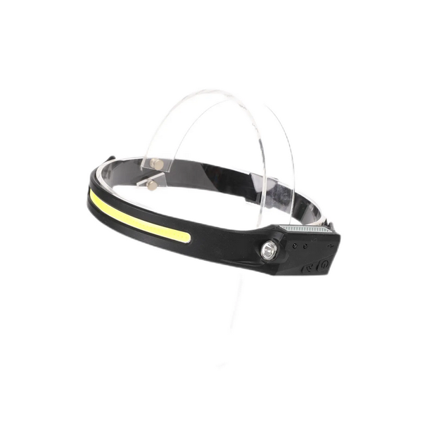 USB Rechargeable Silicone Strap Headlamp