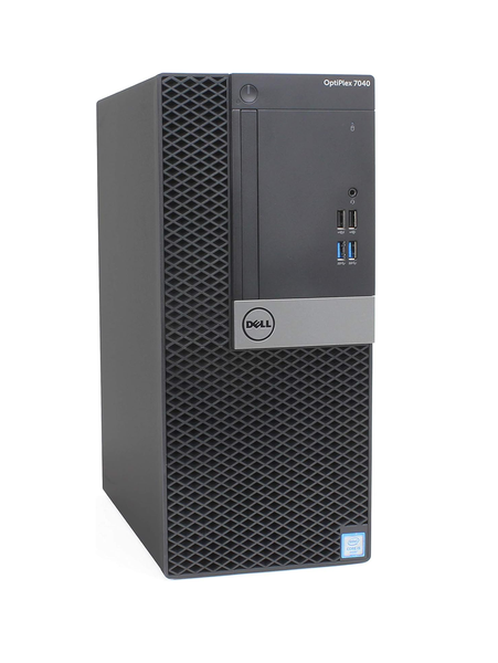 Certified Pre-Owned-Dell Optiplex 7040 i5 6th Gen With 256 SSD- Mini Tower