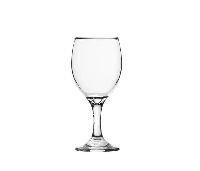 Round Crystal Clear Classic Glassware Stemmed Red Wine Glass