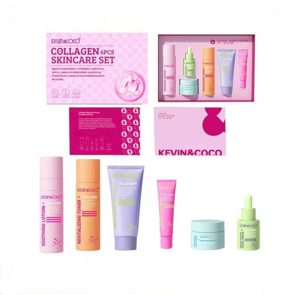 Collagen 6 - Piece Skincare Set
