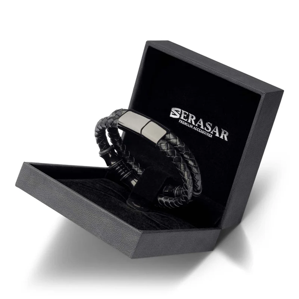 Serasar Spirit Black Wrap Bracelet