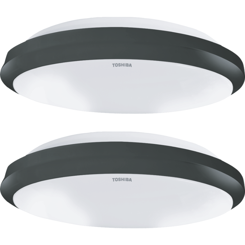 Toshiba LED Ceiling Light 40W 3 Color Changing Color - 2 Pack