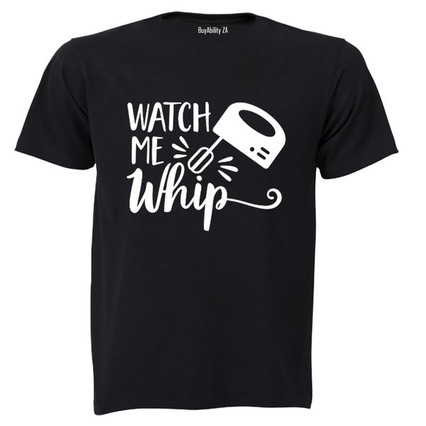 Watch Me Whip - Mens - T-Shirt - White