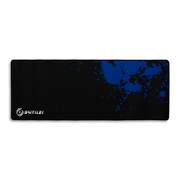 Slip Extended Mouse Pad Blue Paint image