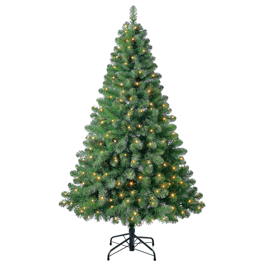 Oxford Pine: Prelit 180cm Christmas Tree