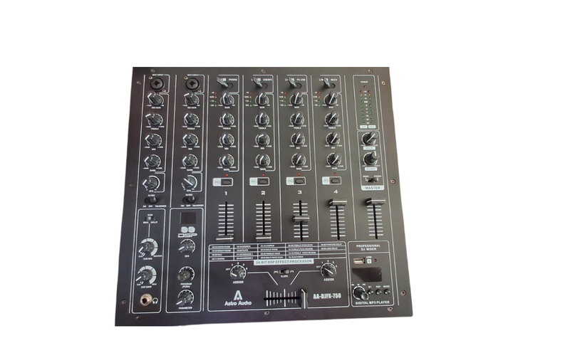 Astro Audio DJFX-750 5 Channel Dj Mixer