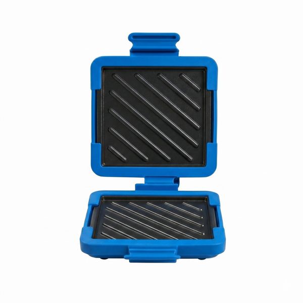 Microwave Toastie &amp; Grilled Cheese Sandwich Maker - Blue