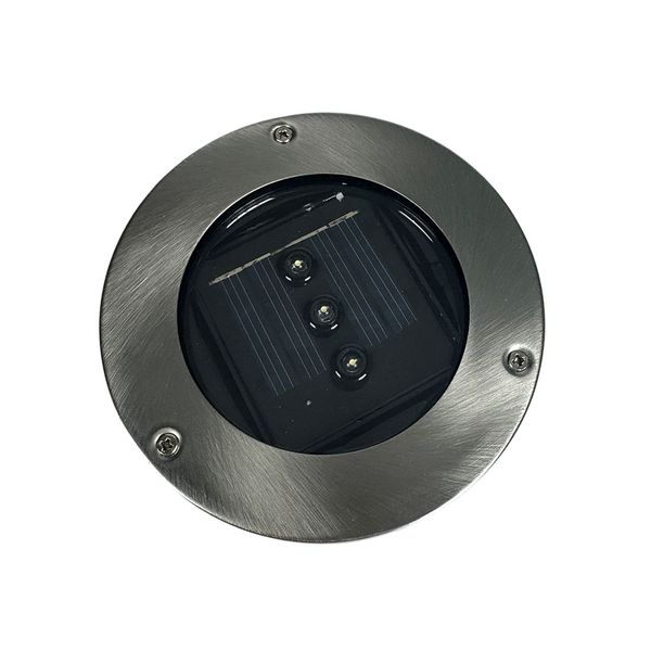 ACDC - Stainless Steel LED Tile Solar Light (3-LED)