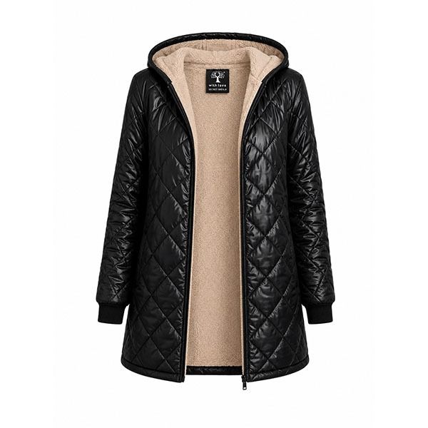 Secret Shield Padded Insulated Poly fill Synthetic Insulation Winter jacket