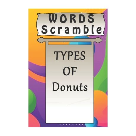Word Scramble Types Of Donuts Games Brain Word Scramble Game Is One Of The Fun Word Search Games For Kids To Play At Your Next Cool Kids Party Buy Online In