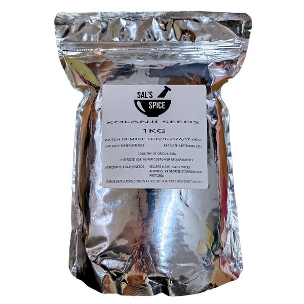 Sal's Spice Kolanji Seeds - 1kg