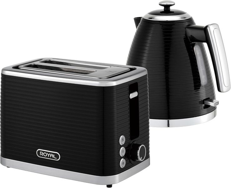 Royal Homeware Valencia Kettle &amp; Toaster Breakfast Set