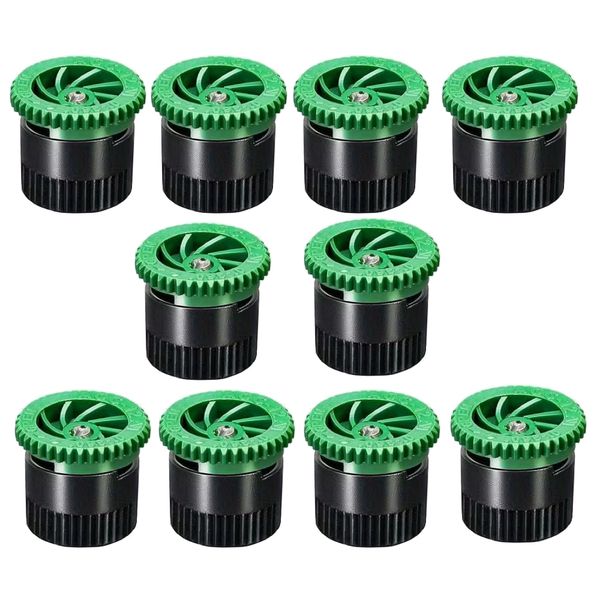 Garden 360 Adjustable Arc Nozzle Pop-up Sprinkler Heads 10pcs