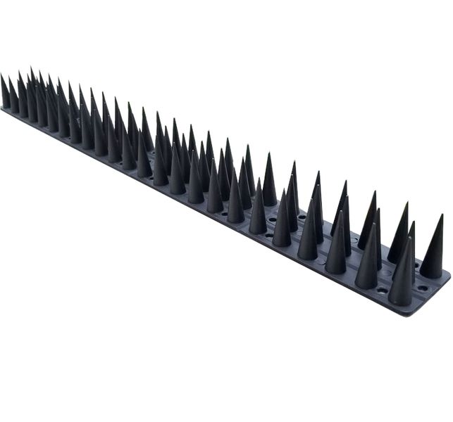 12Piece Bird Repellent and Anti-Wall Climbing Spikes for Pets and Pests