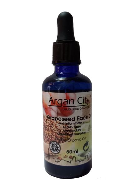 100% Organic Grapeseed Oil for Face 50ml
