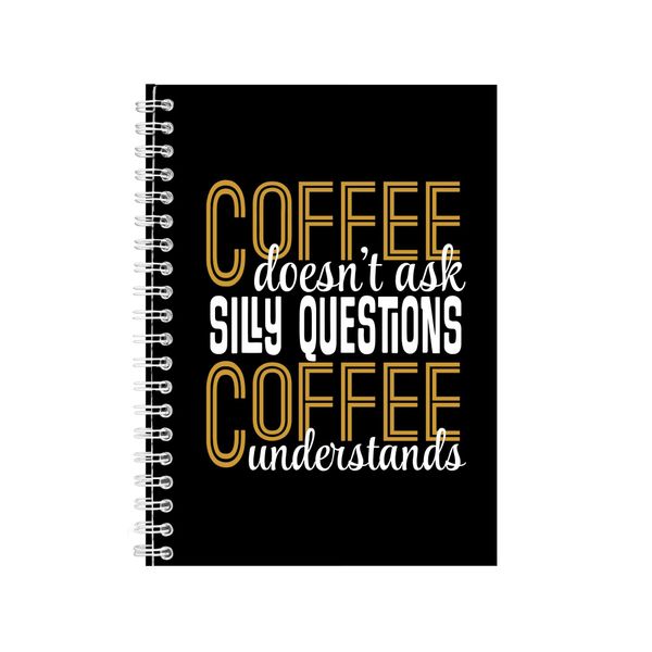 Coffee Notebook Gift Idea Writing Book Notepad Pad 27