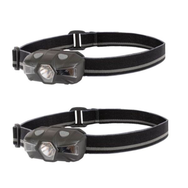 Pack of Two Wave Sensing LED Headlamp