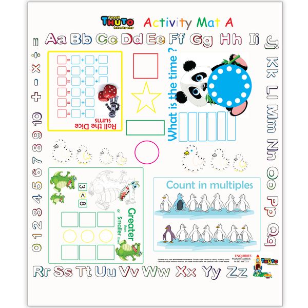 Thuto Teach Interactive Educational Mat - Grade 1 - English