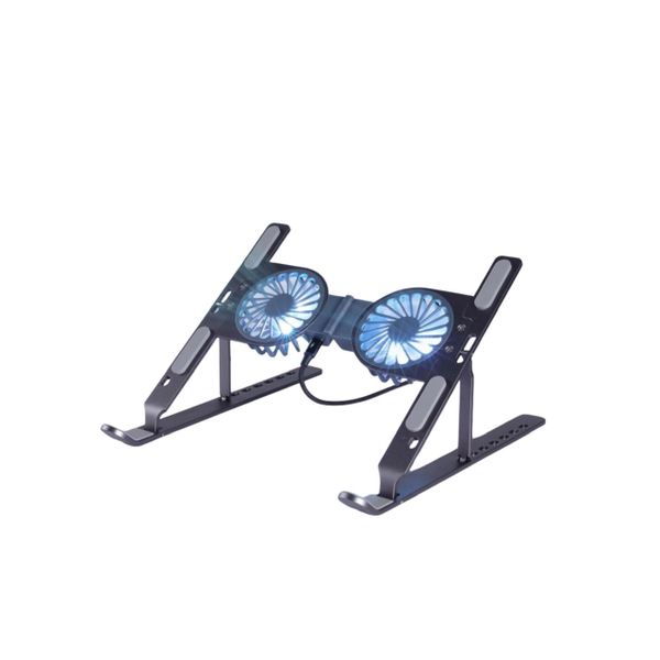 Ergonomic Laptop Stand Cooling Pad - Multi-angle Adjustable