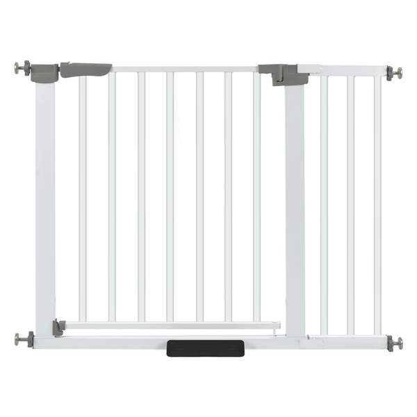 Baby Gate with Tread Adjustable For Dog Toddler Easy to Install 97-104cm