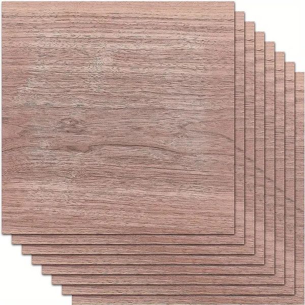 Walnut Plywood Board 30 x 30 x 0.4cm