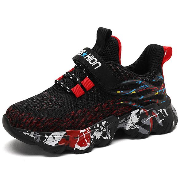 Sneakers Running Lightweight Shoes Kids Trainers Breathable Woven