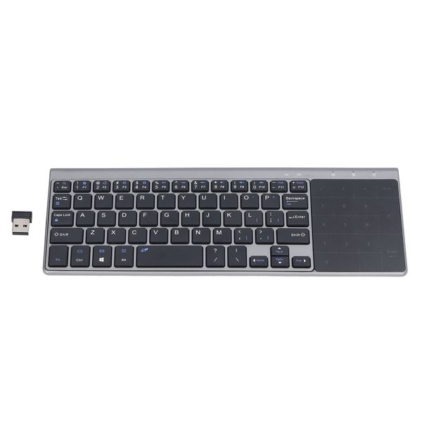 Wireless Keyboard TV 59 Key Ultra Thin Touchpad