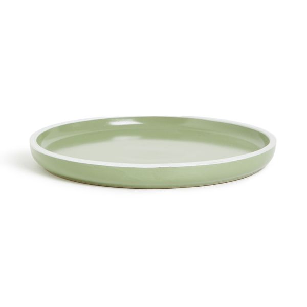 George &amp; Mason - Olive Green Ceramic 4 Pack Side Plates