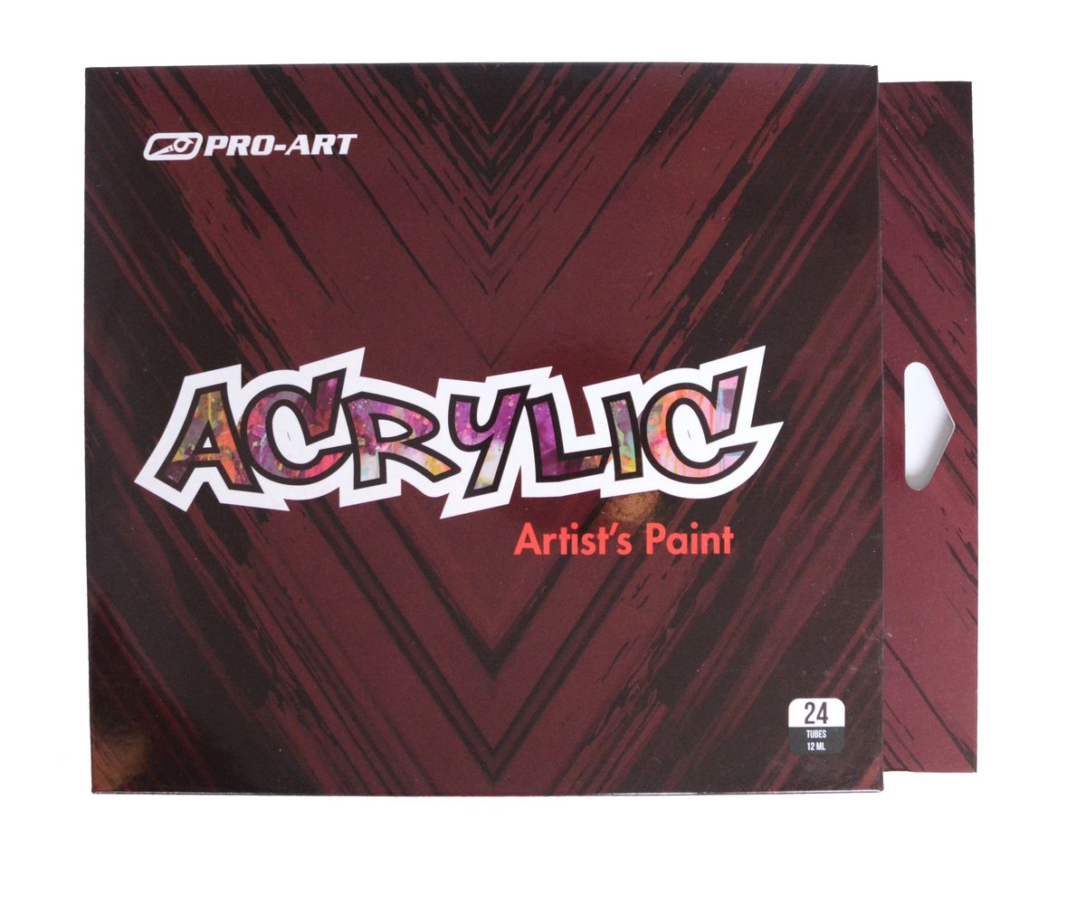 ProArt Acrylic Colour Paint Set 24 Tubes 12ml Shop Today. Get it