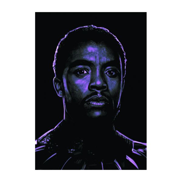 Black Panther Chadwick Boseman - A1 Poster
